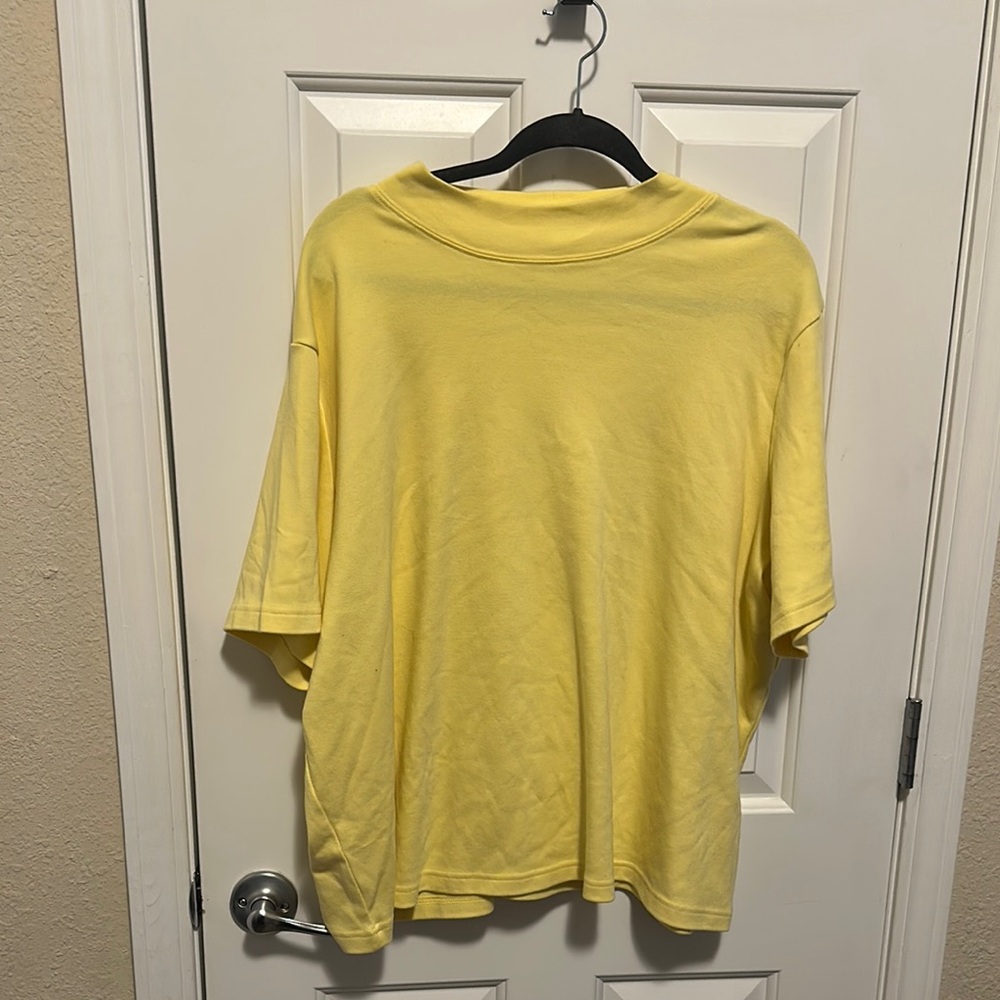 Yellow Short Sleeve Tee